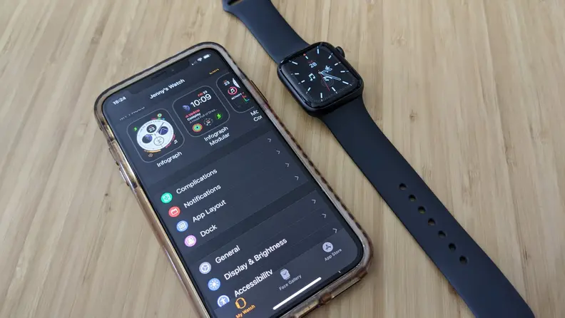 Apple Watch Series 5 with iPhone