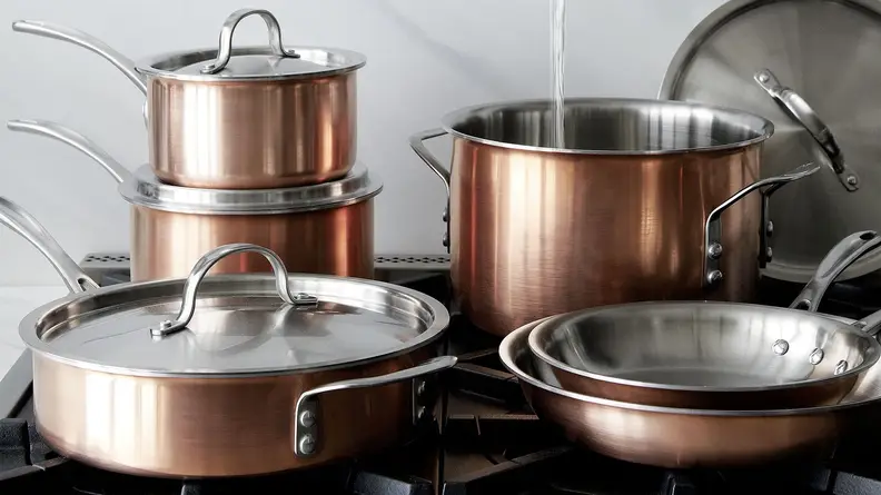 Copper cookware