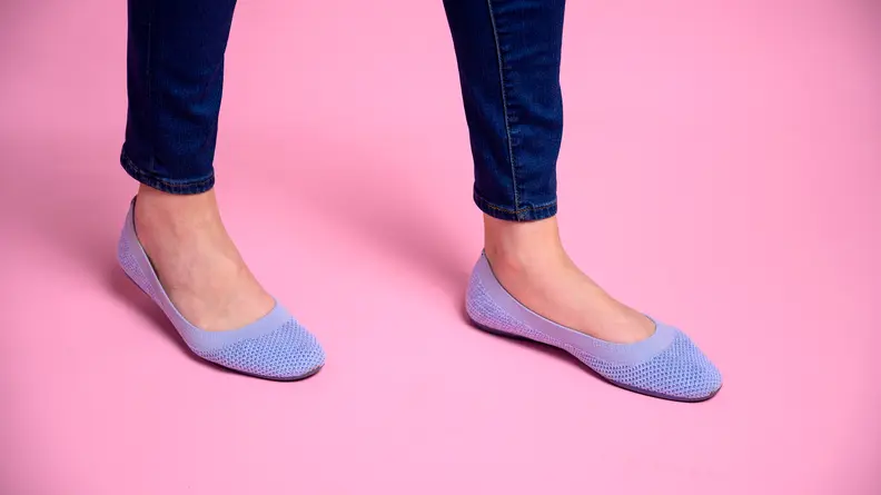 allbirds flats are comfortable on the feet