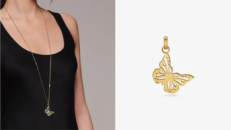 Butterfly charm