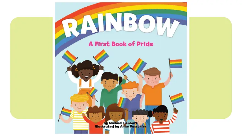 The cover of Rainbow: A First Book of Pride.