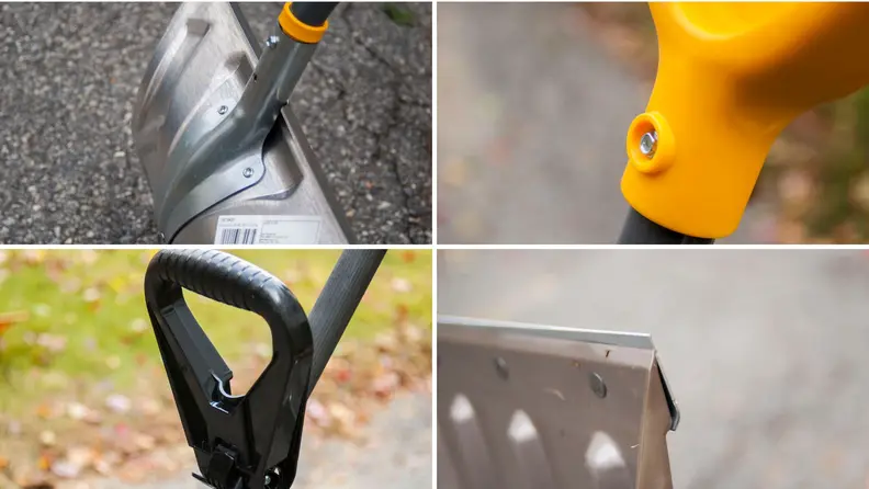 Details of how the snow shovel is constructed matter to its quality