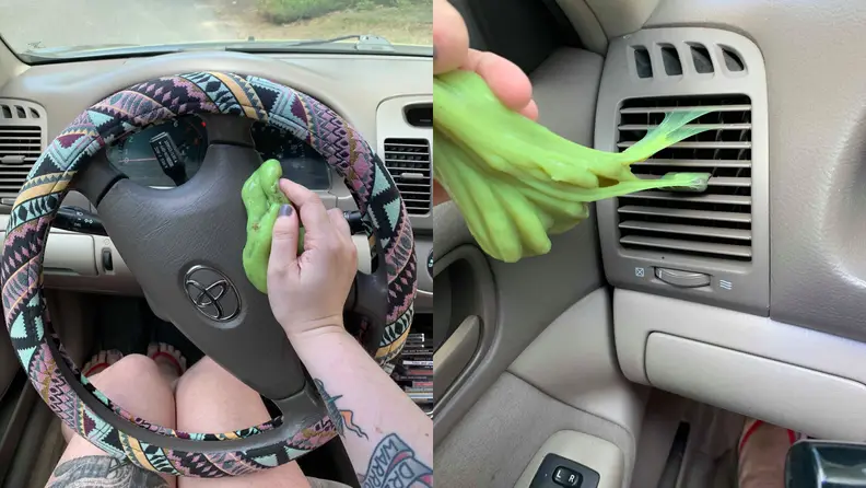 car cleaning gel