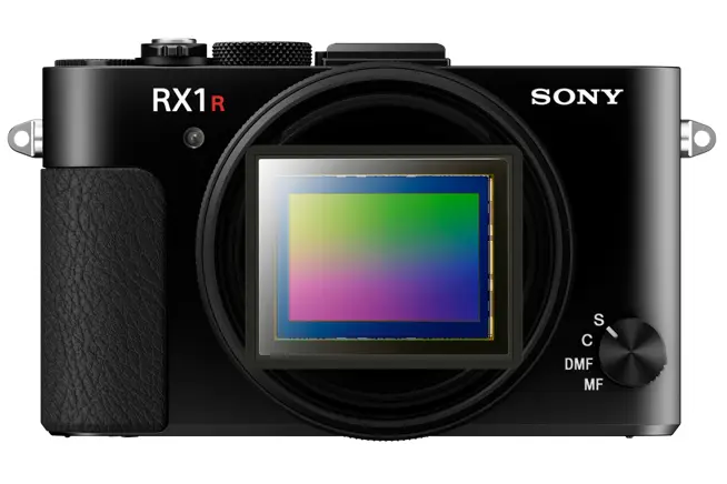 A manufacturer render of the Sony RX1R II.