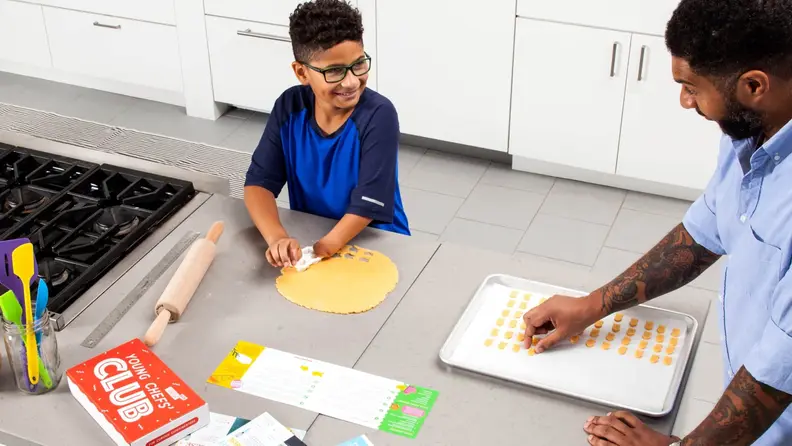 Have a blast cooking kid-approved recipes together.