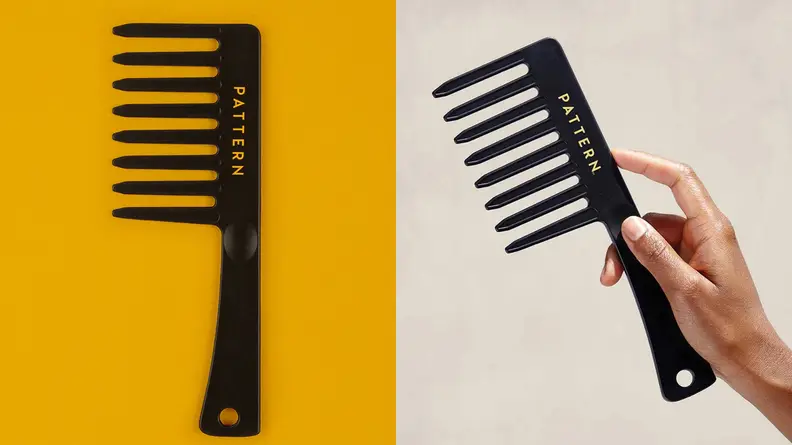 The Pattern Wide Tooth Comb.