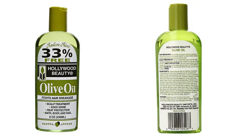 The Hollywood Beauty Olive Oil.