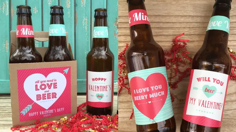 Personalized beer labels
