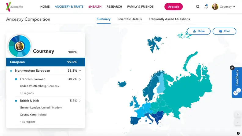 23andMe Results