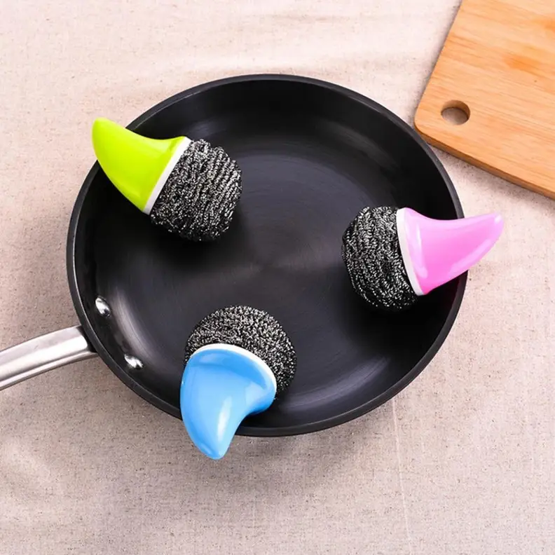 Scrub away the grime with these shark fin brushes.