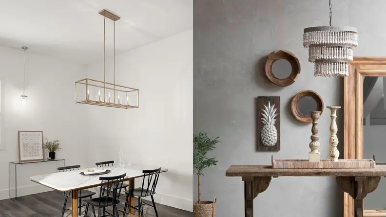 New lighting can completely change the vibe of your living room.
