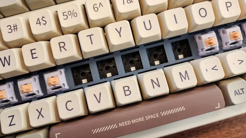 Close-up of open keys.