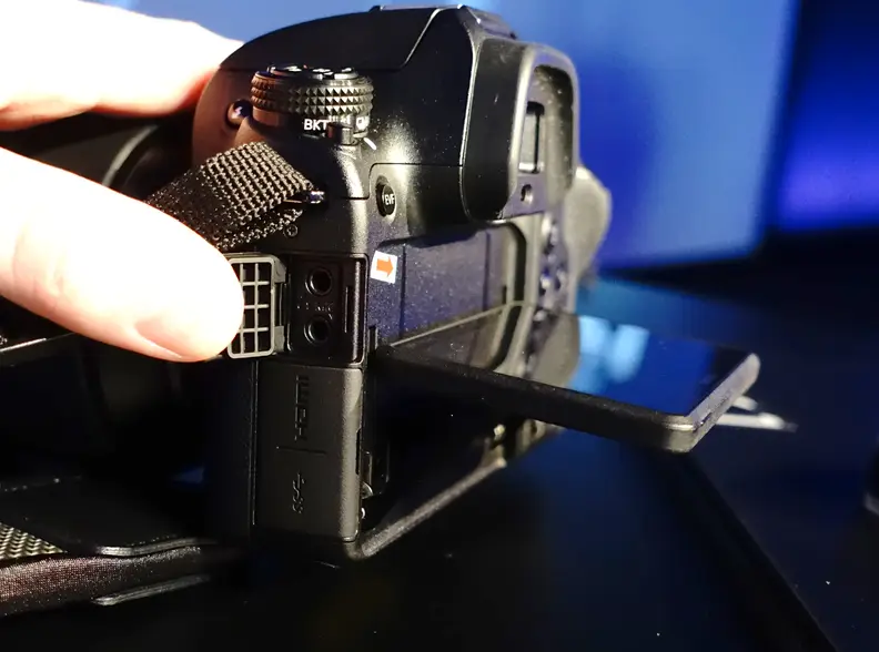 The NX1 is durable and weather-sealed but it also includes a tilting LCD—a combination not many cameras offer.