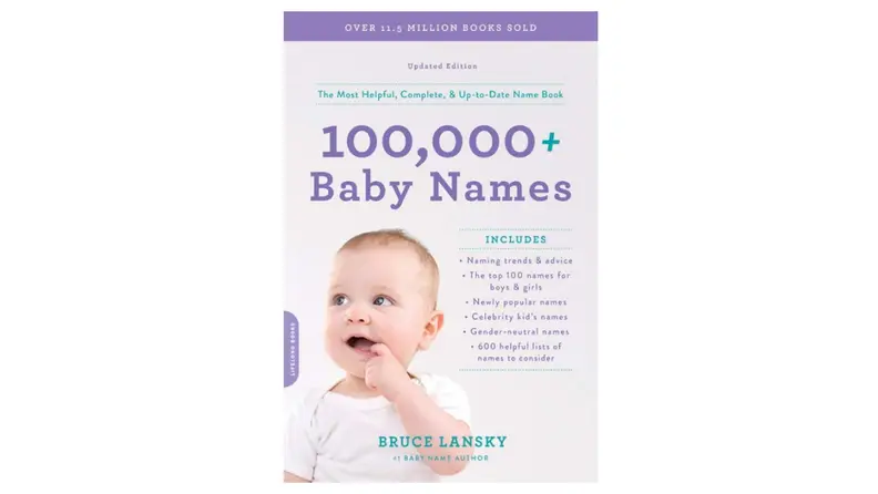 A book cover with one baby looking happy