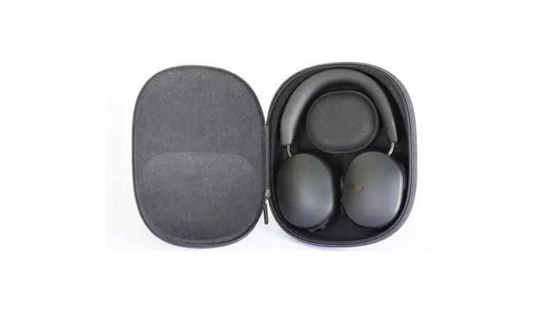 Sonos Ace headphones inside case