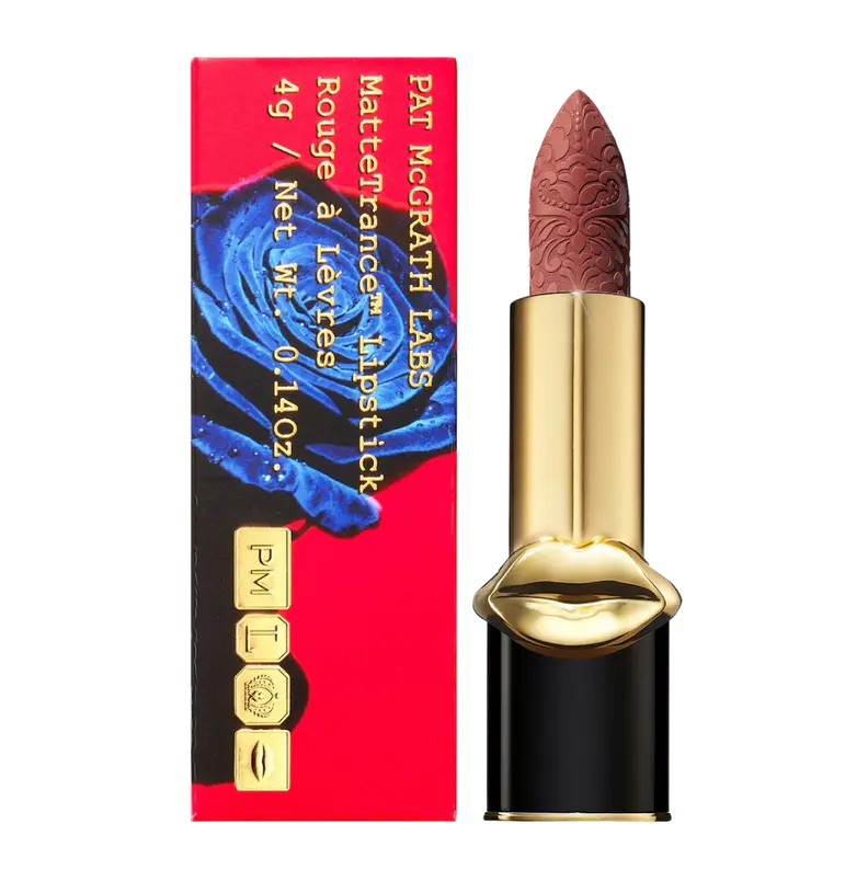 Pat McGrath Labs lipstick against a white background.