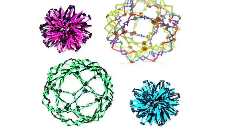 Four breathing balls