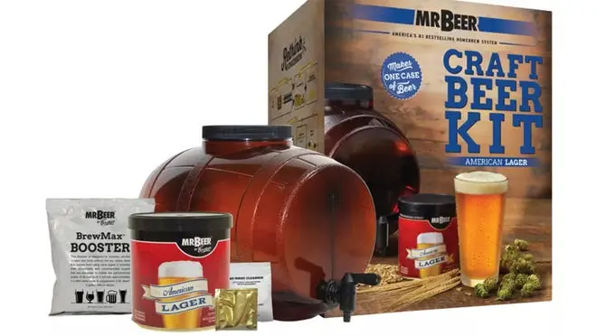 A Mr. Beer craft beer kit