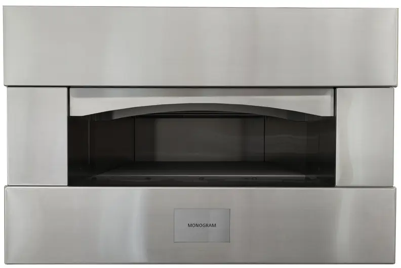 Monogram pizza oven exterior