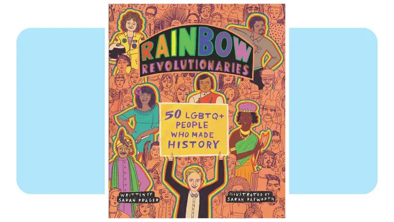The cover art of Rainbow Revolutionaries.