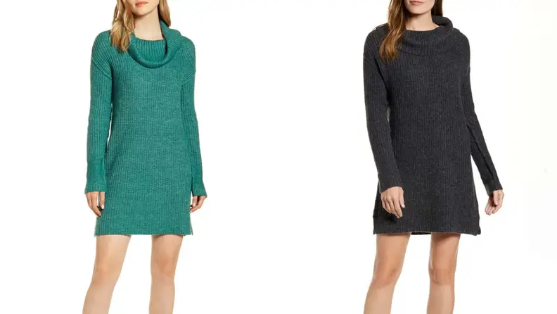 Sweater dress