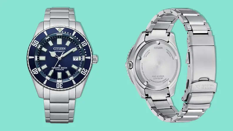 Best luxury watch brands for men: Citizen Promaster Dive Automatic Super Titanium