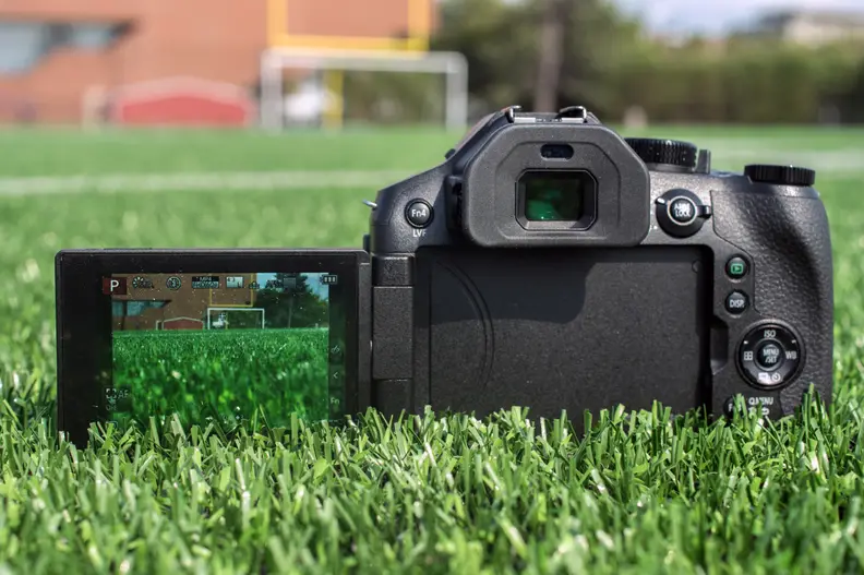 The articulating screen comes in handle while filming or trying to get unique angles.