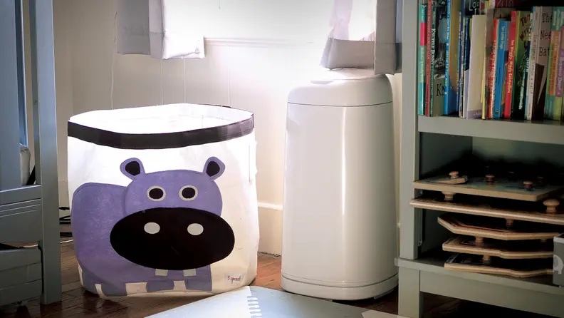 The Diaper Genie Expressions was not one of our favorite diaper pails.