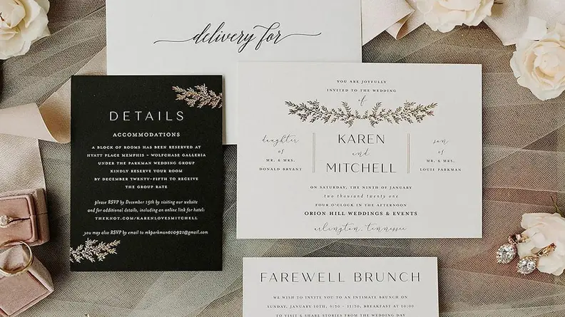 wedding invitations
