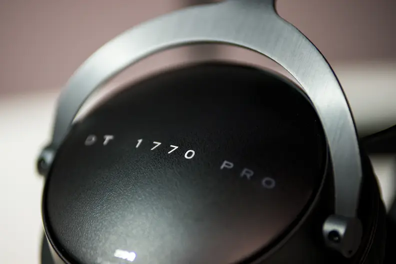 A photo of the Beyerdynamic DT 1770 Pro.