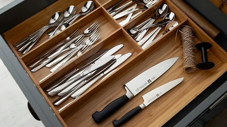 Don't store your knives like this!