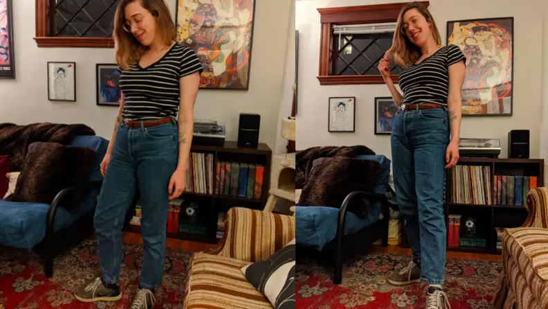 Thank you to Everlane's ankle crop and this artful camera angle for helping me briefly imagine life as a Tall Girl.