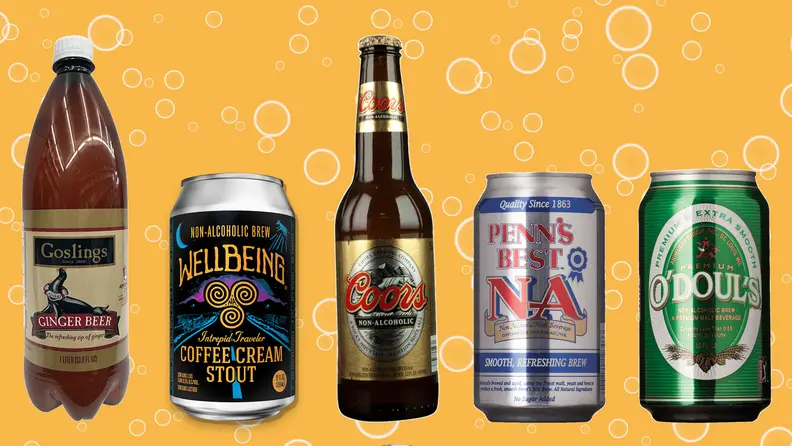 We tested Gosling ginger beer, Wellbeing, O'Douls, Penn's Best