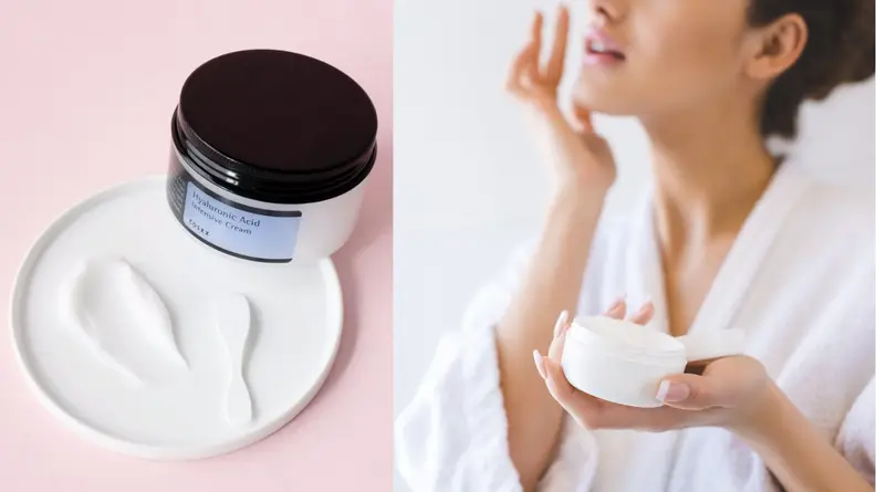 CosRX moisturizer application