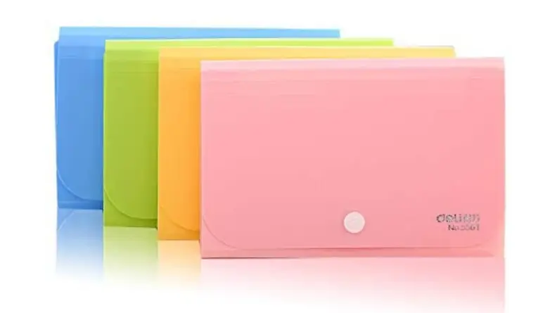 Accordion File Folder Mini Organizer