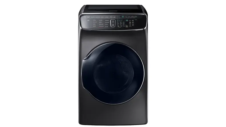 The Samsung DVE60M9900V on a white background