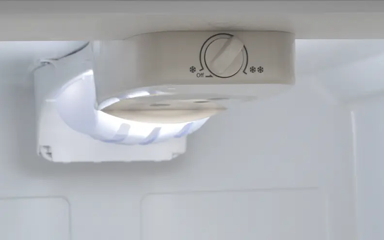 Refrigerator control knob