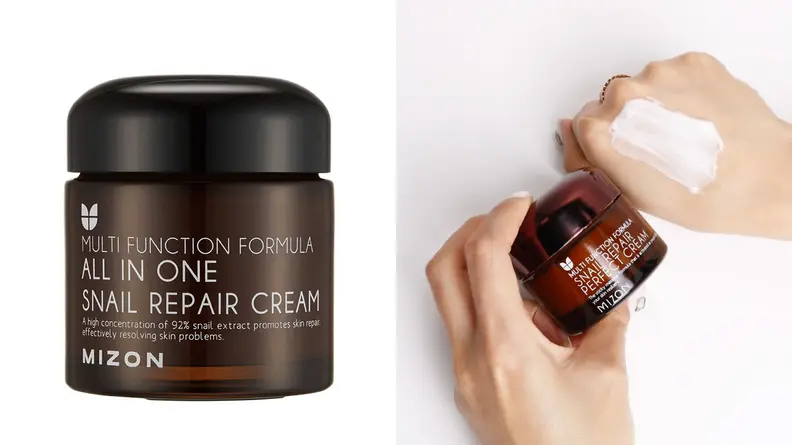 A photo of the Mizon All In One Snail Repair Cream.