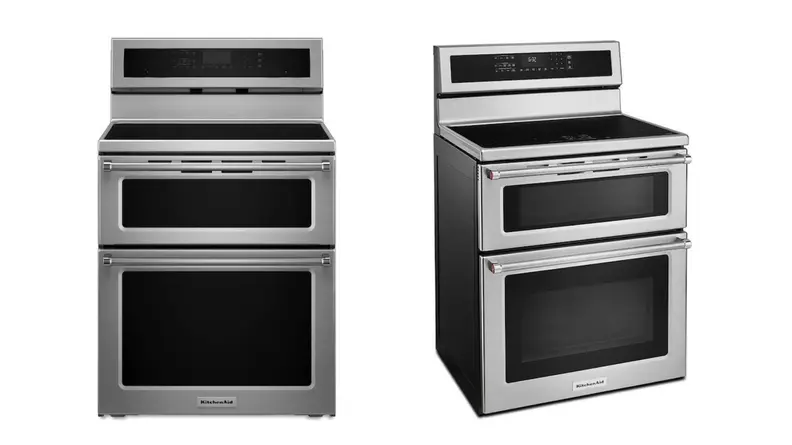 The KitchenAid KFID500ESS induction range.