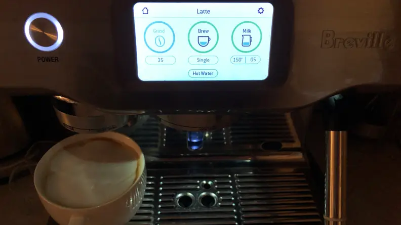 The touch screen interface of the Oracle Touch