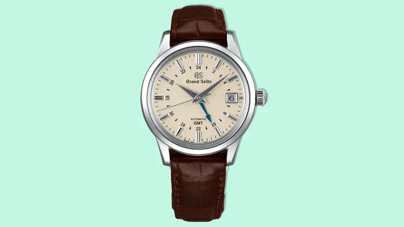 Best luxury watch brands for men: Grand Seiko Elegance Automatic GMT