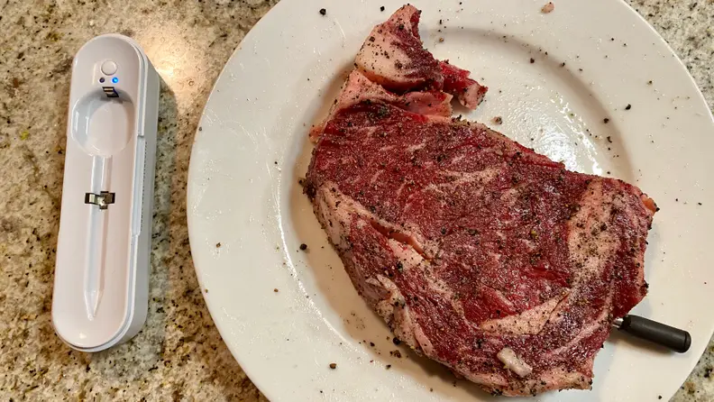 To get started, you'll need to make sure the thermometer is connected to your smartphone.