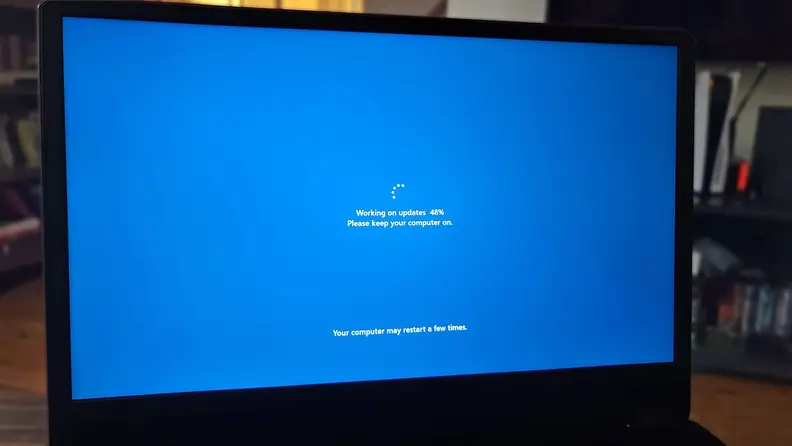 Updating to Windows 11 after reboot