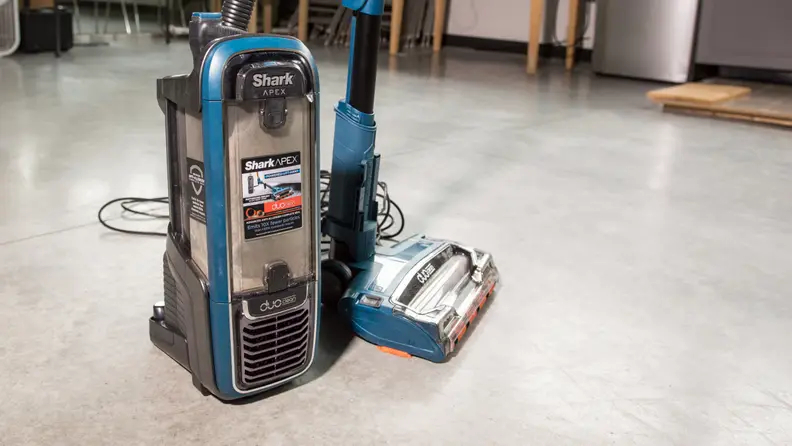 The Lift-Away feature converts the Apex into a pseudo canister.