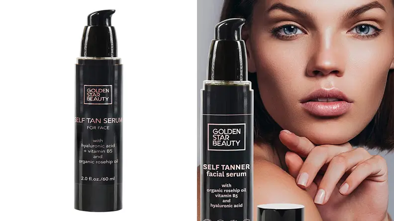 A photo of the Golden Star Beauty Self Tanner for Face.