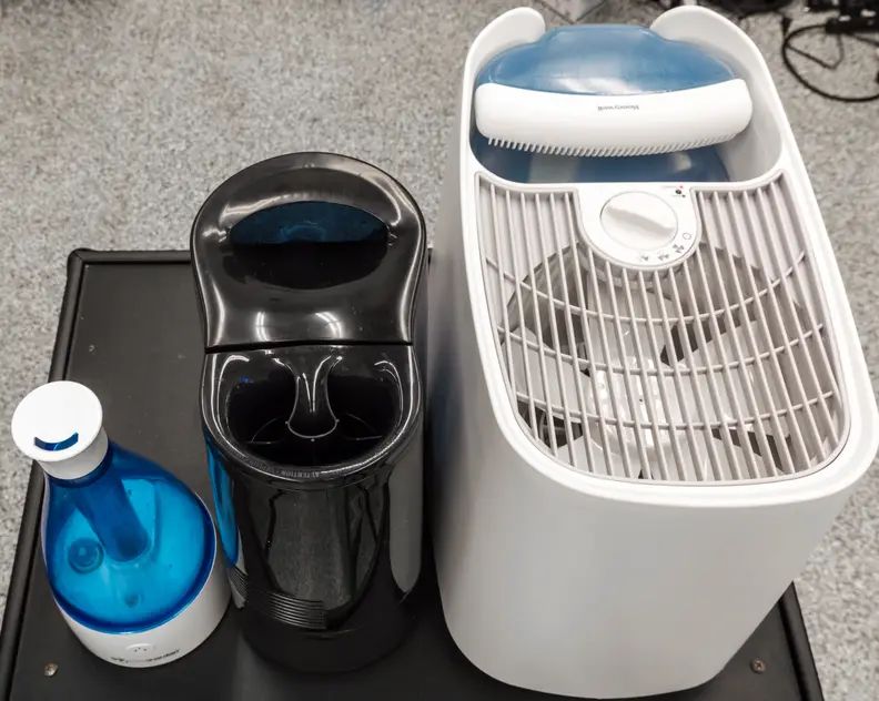 We tested three types of humidifiers: ultrasonic, warm mister, and evaporators.