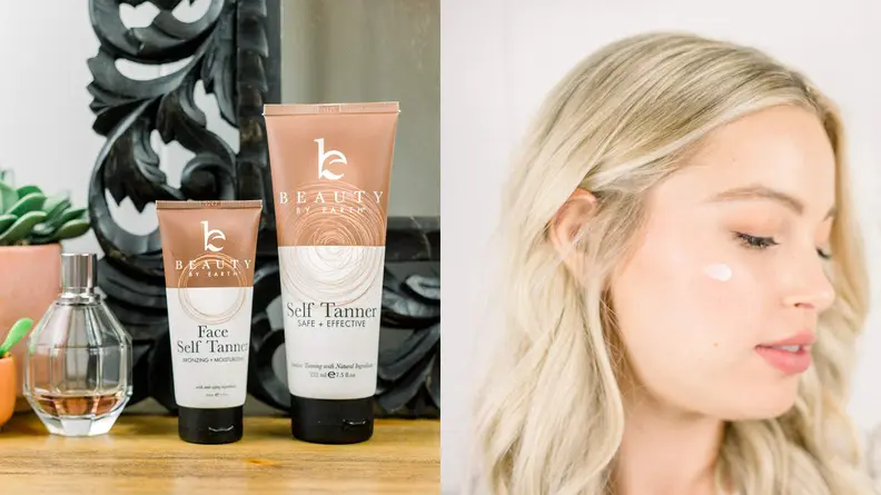A photo of the Beauty by Earth Face Self Tanner.