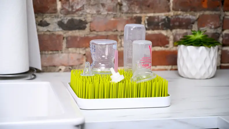 Boon Grass bottle drying rack