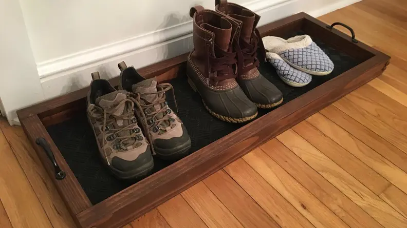 You get to select the color of your boot tray.