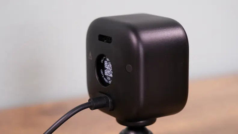 The back of the Blink Mini 2.